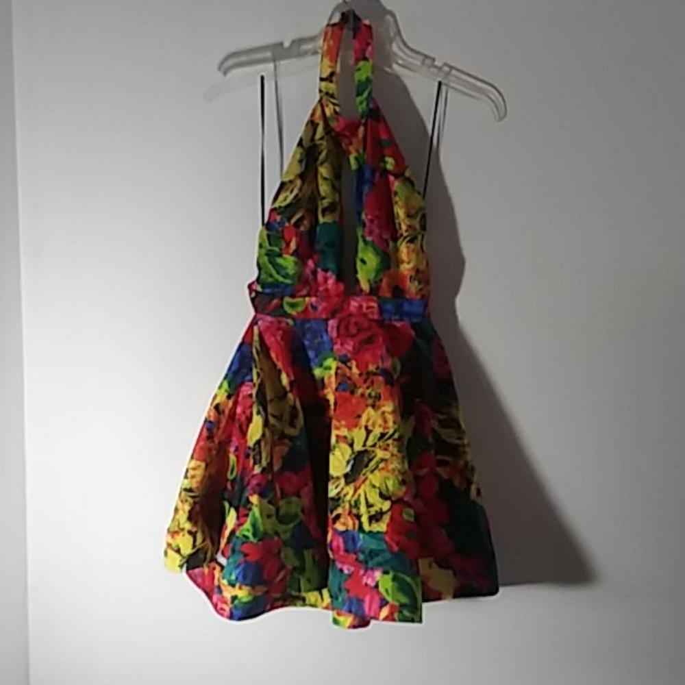 Luxxel halter dress size L NWT - Picture 10 of 11